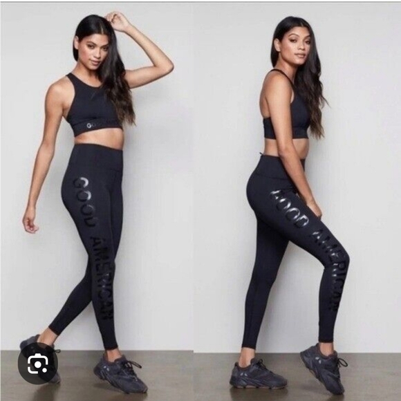 GOOD AMERICAN WORKOUT SET! SIZE TWO IS A MED IN GA - Picture 7 of 16